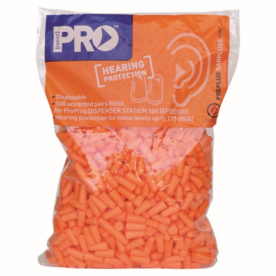 Picture of Pro-Choice Earplug Refill Class 5 27db (Pack 500)
