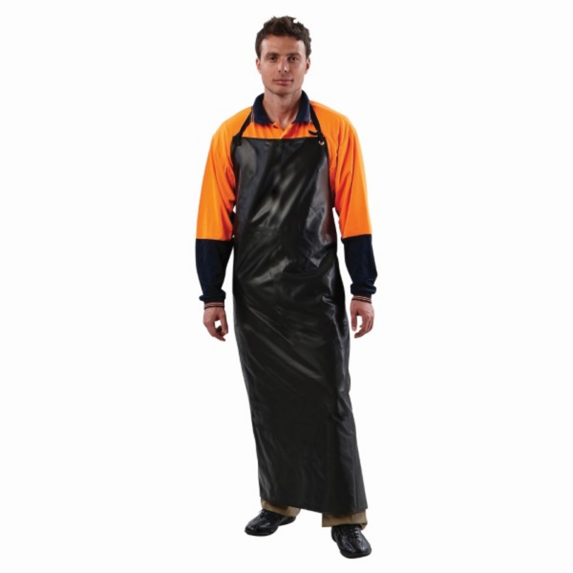 Picture of PVC Aprons Long 900mm X 1200mm Black