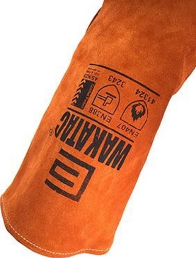 Picture of WAKATAC Welding Glove Leather with Cotton Lining Kevlar Stitching 406mm Large