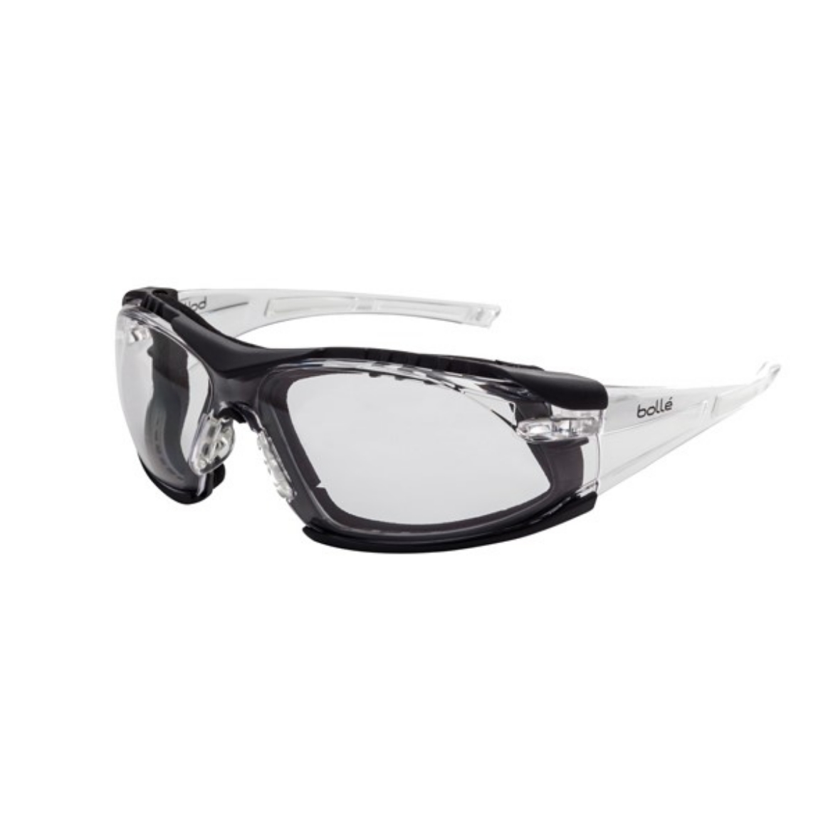Picture of Bolle Rush Safety Glasses with Positive Seal Clear Lens