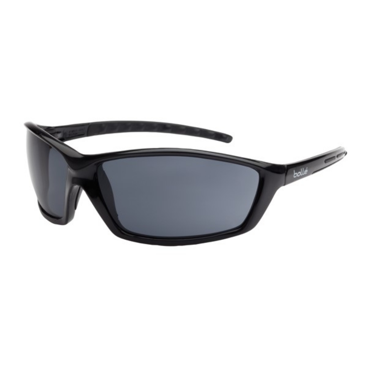 Picture of Bolle Prowler Gloss Black Frame AS/AF Smoke Lens