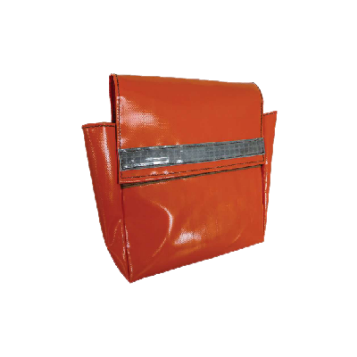 Picture of PVC Self Rescue Pouch with Velcro Closure Orange