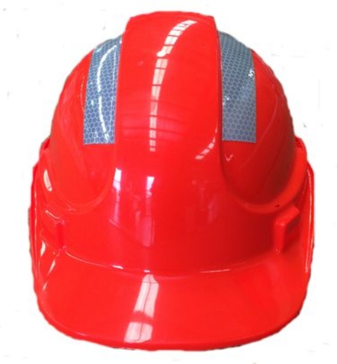 Picture of Unisafe UniLite Hard Hat Unvented Fluro Orange with Reflective Tape