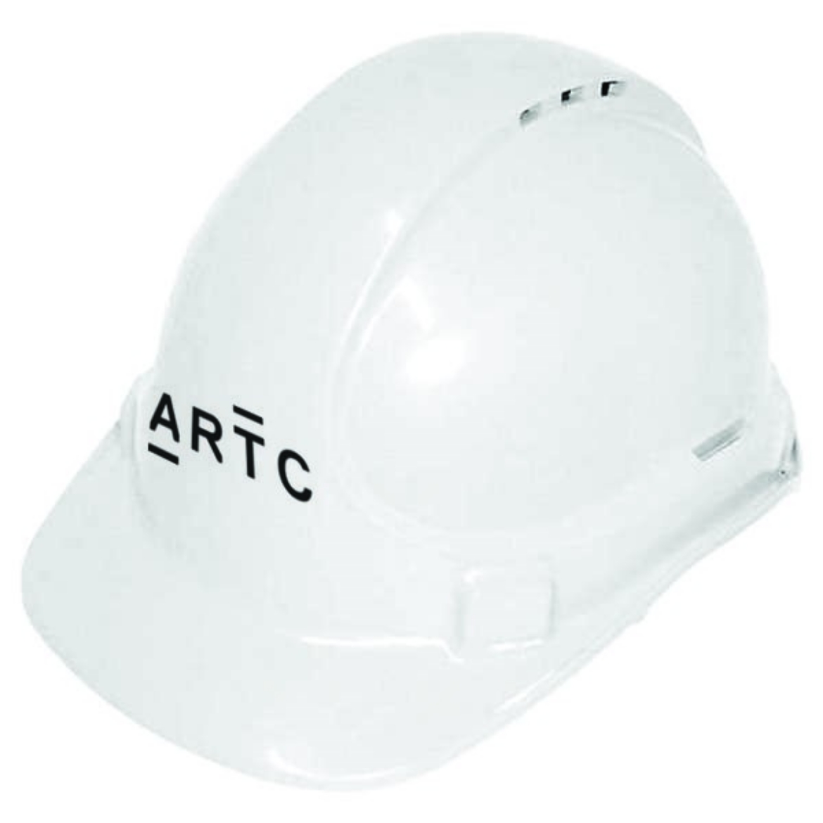 Picture of Unisafe UniLite Hard Hat Vented White ARTC 1 Colour Print (PP10005)