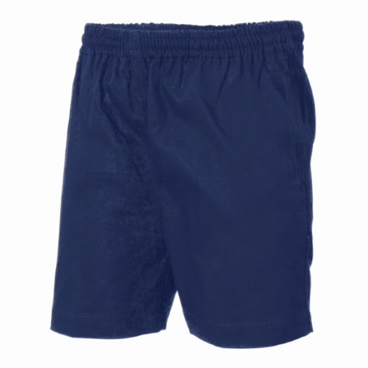 Picture of DNC Cotton Drill Elastic Drawstring Shorts