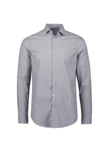 Picture of Biz Collection Mens Conran Tailored Long Sleeve Shirt