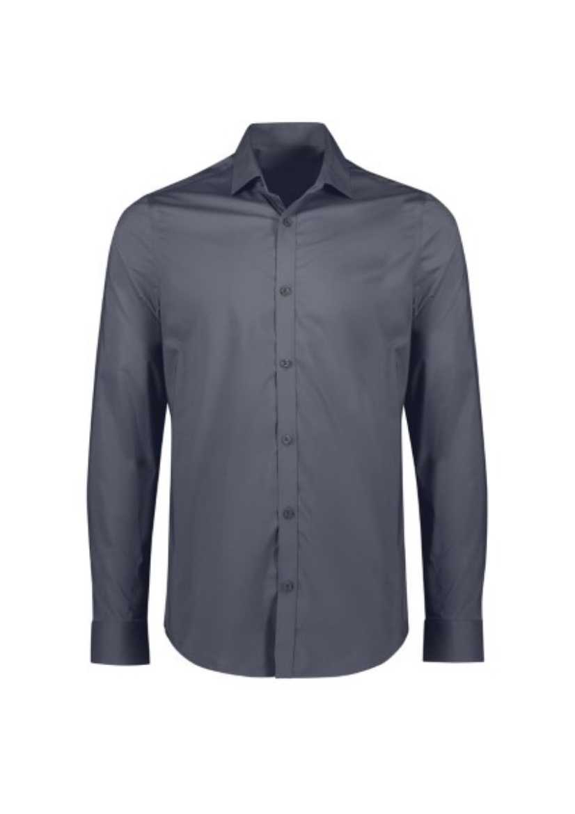 Picture of Biz Collection Mens Mason Tailored Long Sleeve Shirt
