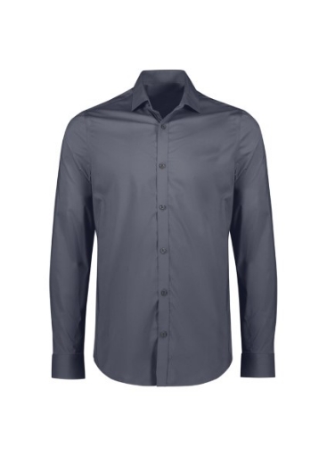 Picture of Biz Collection Mens Mason Tailored Long Sleeve Shirt