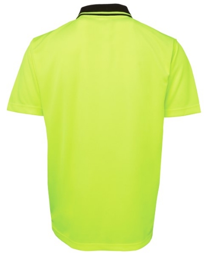 Picture of JB's Hi Vis Traditional Polo Shirt Short Sleeve 100% Polyester 2 Tone