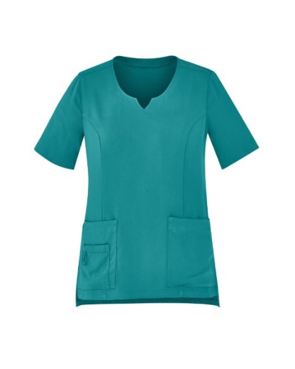 Picture of Bizcare Ladies Avery Easy Fit Round Neck Scrub top