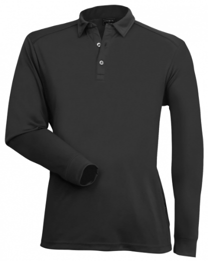 Picture of Stencil Mens Freshen Polo Shirt Long Sleeve