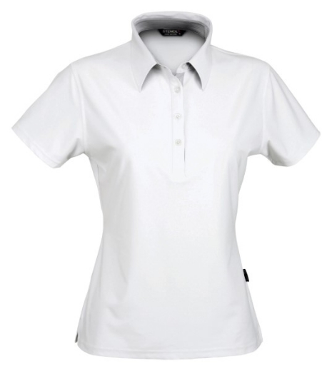 Picture of Stencil Ladies Argent Short Sleeve Polo