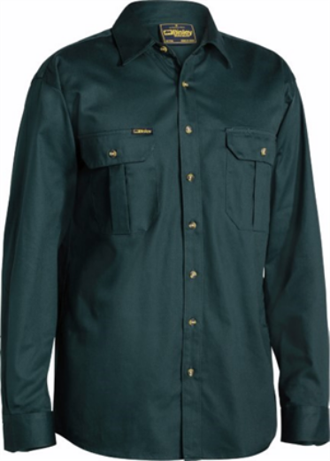 Picture of Bisley Cotton Drill Shirt Long Sleeve