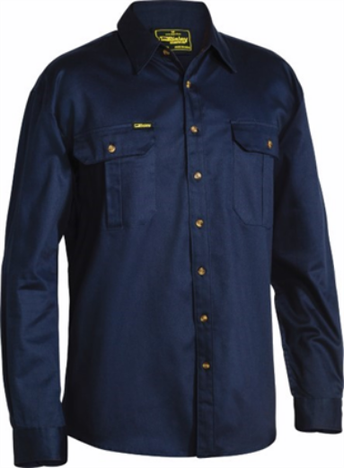 Picture of Bisley Cotton Drill Shirt Long Sleeve