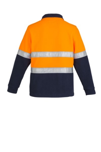 Picture of Syzmik Mens Polar Fleece Jumper with 2 Hoop Reflective Tape