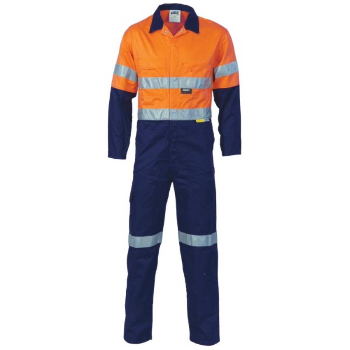 Picture of DNC Cotton Drill Coveralls RT1 Reflective Tape 2 Tone