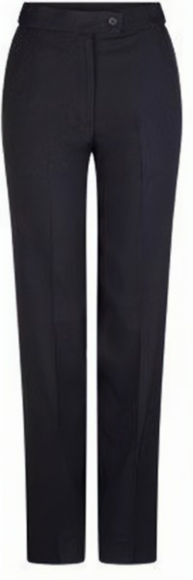 Picture of LSJ Ladies High Rise Flex Waist Wool Faille Pant