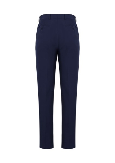 Picture of Biz Corporates Mens Siena Slim Fit Flat Front Poly Viscose Pant