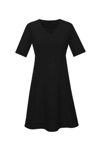 Picture of Biz Corporates Ladies Siena Extended Short Sleeve Dress