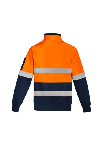 Picture of Syzmik Unisex Hi Vis 1/4 Zip Pullover - Hoop Taped