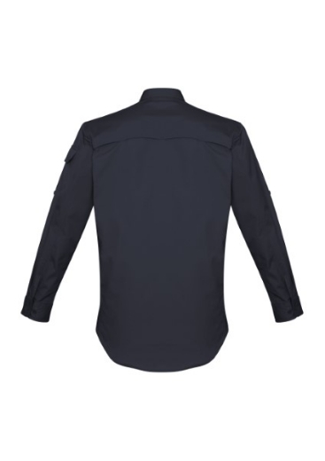 Picture of Syzmik Mens Rugged Cooling Shirt 100% Cotton Ripstop Long Sleeve