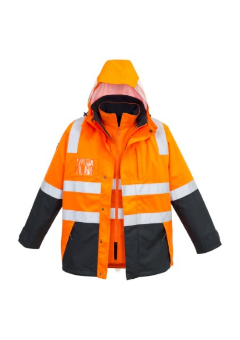 Picture of Syzmik 4 in1 Waterproof Jacket with Reflective Tape