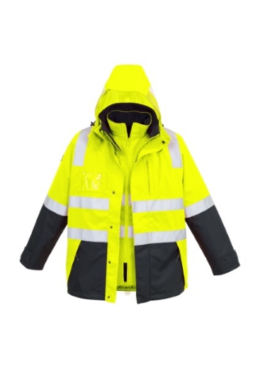 Picture of Syzmik 4 in1 Waterproof Jacket with Reflective Tape