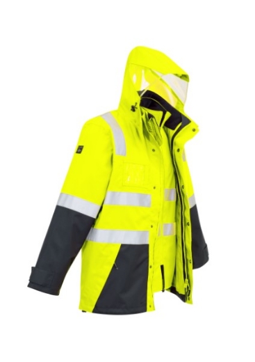 Picture of Syzmik 4 in1 Waterproof Jacket with Reflective Tape