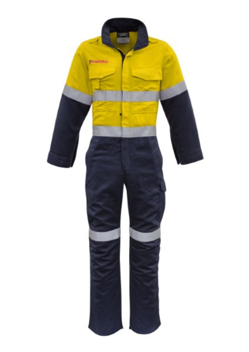 Picture of Syzmik Flame Resistant Coveralls 2 Hoop Reflective Tape HRC2