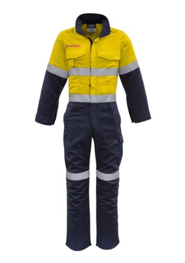 Picture of Syzmik Flame Resistant Coveralls 2 Hoop Reflective Tape HRC2