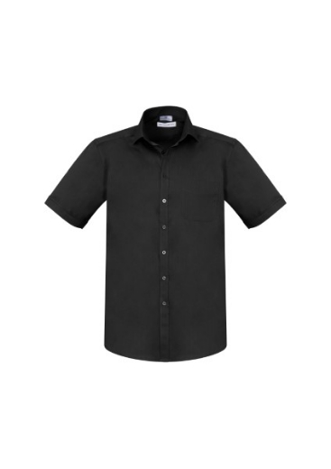 Picture of Biz Collection Mens Monaco Shirt Short Sleeve Cotton Rich (CO10005)