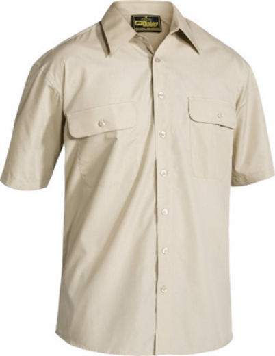 Picture of Bisley Permanent Press Shirt Short Sleeve