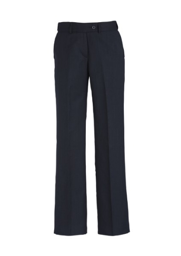 Picture of Biz Corporates Ladies Mid Rise Adjustable Waist Cool Stretch Pants