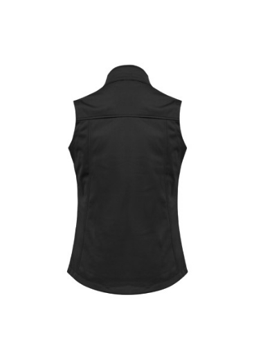 Picture of Biz Collection Ladies Soft Shell Vest 100% polyester outer micro fleece inner