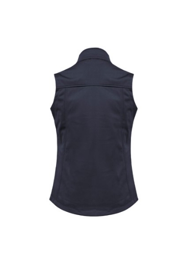 Picture of Biz Collection Ladies Soft Shell Vest 100% polyester outer micro fleece inner