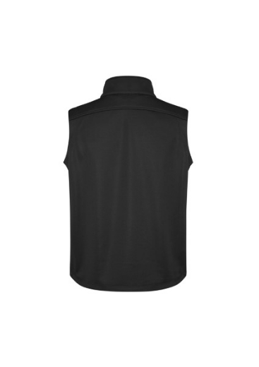 Picture of Biz Collection Mens Soft Shell Vest 100% polyester outer micro fleece inner