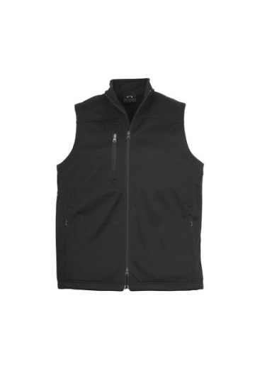 Picture of Biz Collection Mens Soft Shell Vest 100% polyester outer micro fleece inner