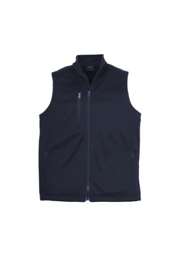 Picture of Biz Collection Mens Soft Shell Vest 100% polyester outer micro fleece inner
