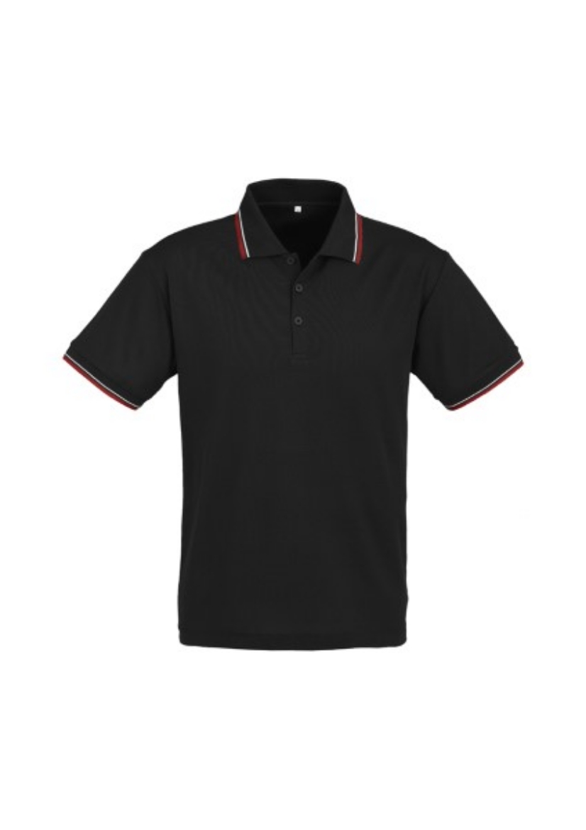 Picture of Biz Collection Mens Cambridge Polo Shirt 50% Cotton 50% BizCool Polyester Pique Knit
