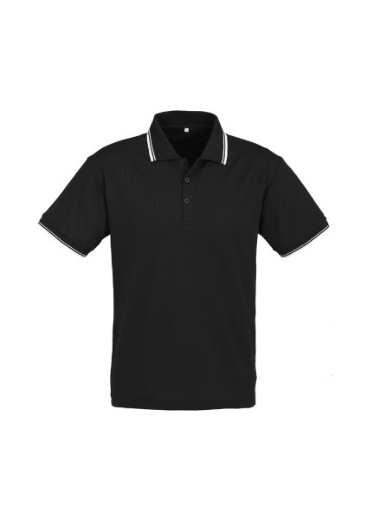 Picture of Biz Collection Mens Cambridge Polo Shirt 50% Cotton 50% BizCool Polyester Pique Knit