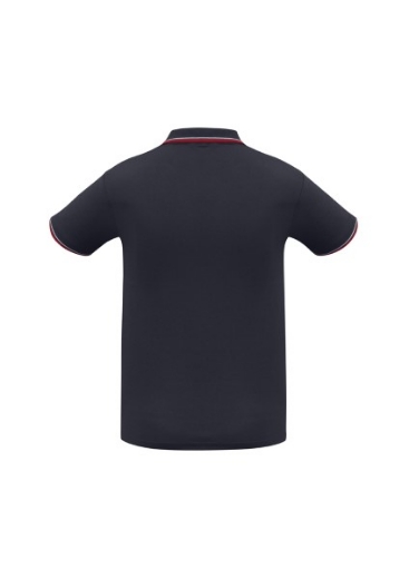 Picture of Biz Collection Mens Cambridge Polo Shirt 50% Cotton 50% BizCool Polyester Pique Knit
