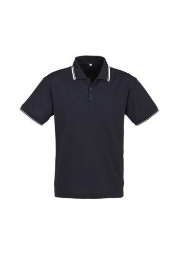 Picture of Biz Collection Mens Cambridge Polo Shirt 50% Cotton 50% BizCool Polyester Pique Knit