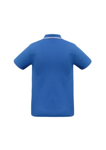 Picture of Biz Collection Mens Cambridge Polo Shirt 50% Cotton 50% BizCool Polyester Pique Knit