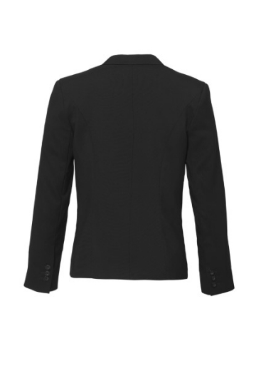 Picture of Biz Corporates Ladies Short Jacket with Reverse Lapel Cool Stretch