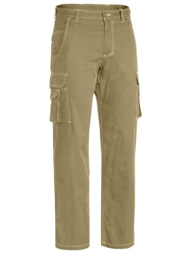 Picture of Bisley Cool Vented Lightweight Cargo Cotton Drill Pants