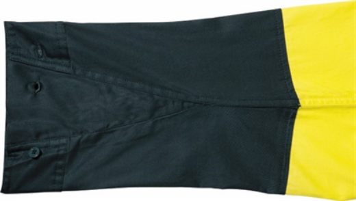 Picture of Bisley Lightweight Cool 2 Tone Drill Shirt with Gussets