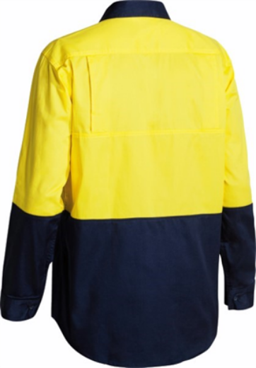 Picture of Bisley Lightweight Cool 2 Tone Drill Shirt with Gussets