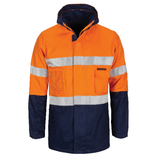 Picture of DNC 4 in 1 Cotton Drill Jacket with 2 Ring Reflective Tape