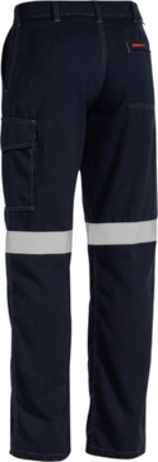 Picture of Bisley Flame Resistant Tencate Tecasafe Ladies Cargo Pant with Reflective 238gsm HRC 2 ATPV 8-9