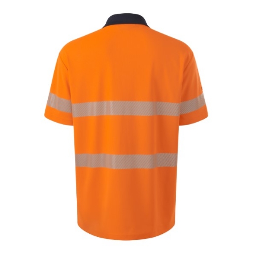 Picture of Hard Yakka Core Short Sleeve Hi-Vis Taped Polo